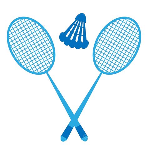 Illustrated Seamless Pattern Of Badminton Featuring A Racket And