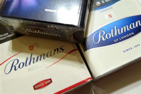 Tasting Rothmans cigarettes. - CigsSpot