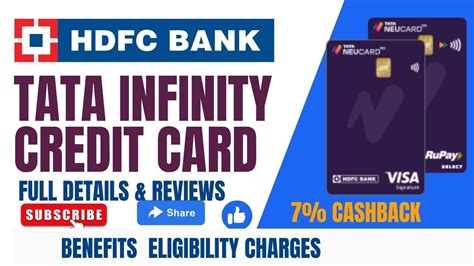 Tata Neu Infinity HDFC Bank Credit Card Full Details L Benefits L