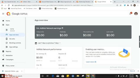 How To Verify Your App On Your Google Admob Account To Go Ready And