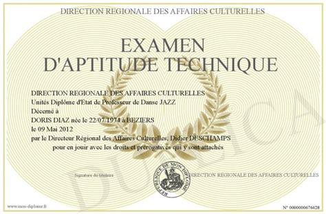 Examen D Aptitude Technique