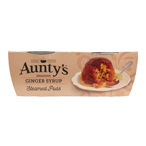 Aunty S Ginger Syrup Steamed Puds Pack World Market