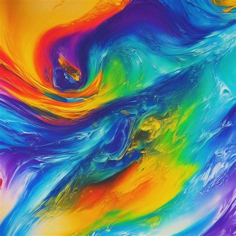 rainbow colors rainbow paint painting royalty  stock