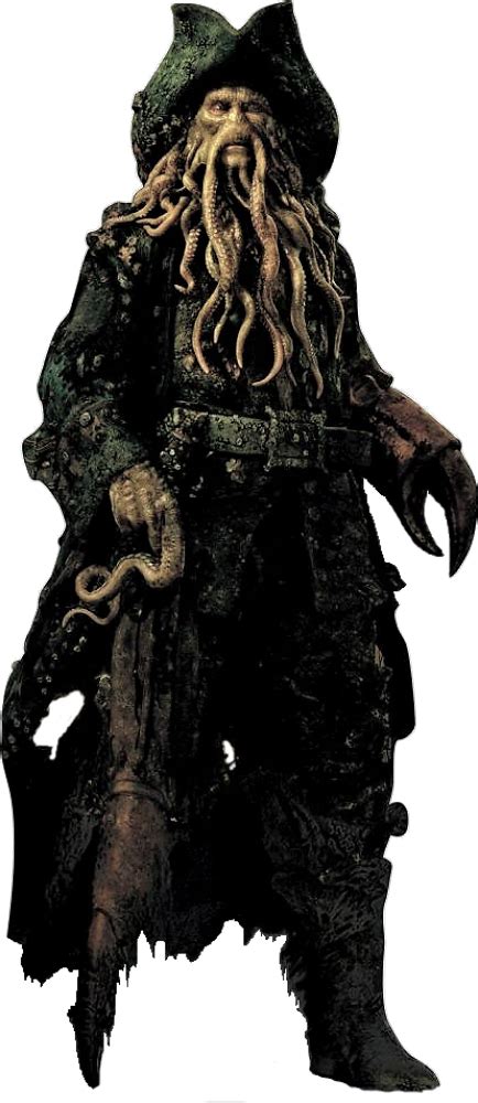 Pirates Of The Caribbean Davy Jones Png By Davidbksandrade On Deviantart