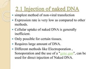 Non Viral Gene Transfer Ppt