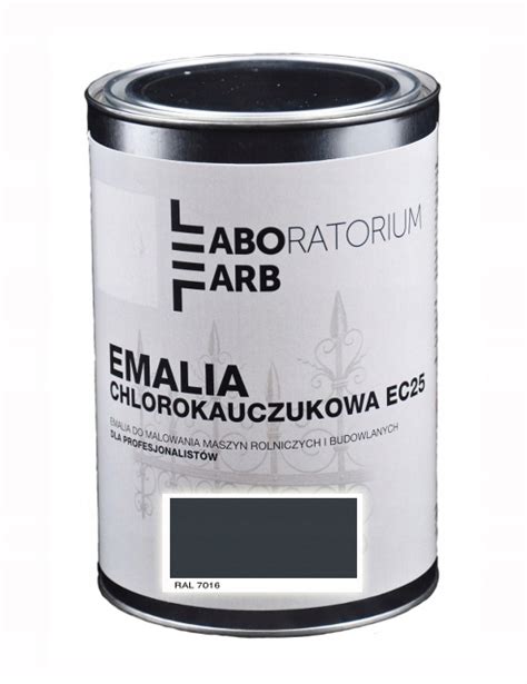 Farba Emalia Chlorokauczuk Grafit Antracyt L Oficjalne