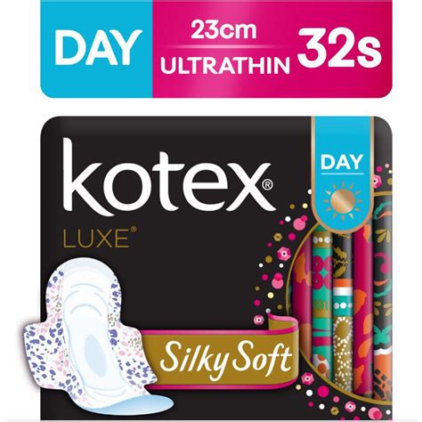 Kotex Luxe Ultrathin Feminine Pads 23cm 8 Pads X 4 Packs 32 Pads Shopee Philippines