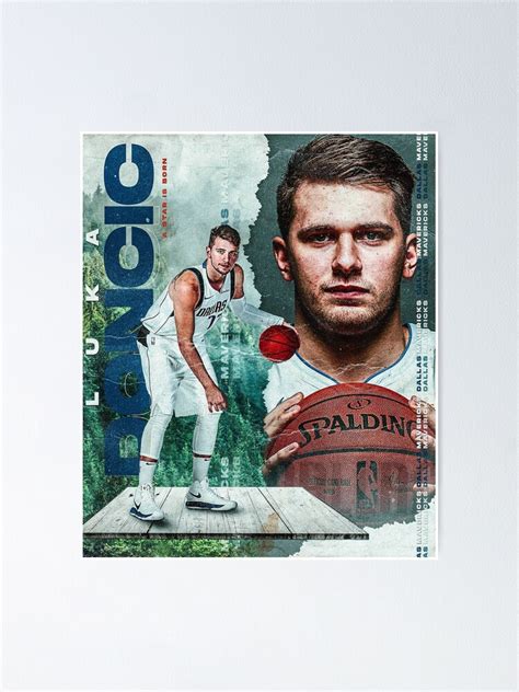 Luka Doncic Poster By Hanummunadi Redbubble