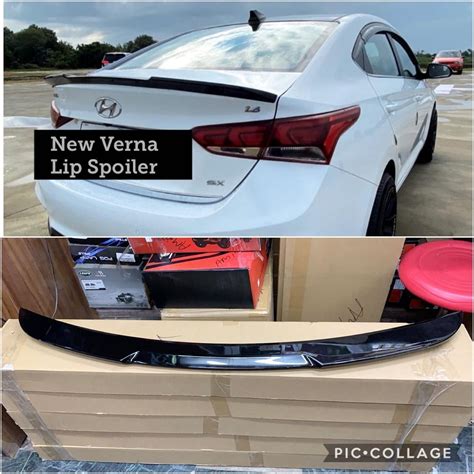 Lip Spoiler For Hyundai Verna Model 2020 Onwards