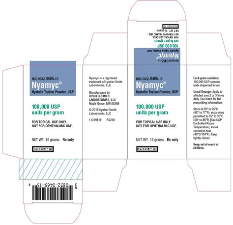 Nyamyc FDA Prescribing Information Side Effects And Uses