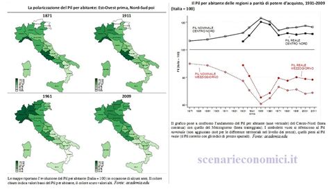 Serie Del Pil Dal Ad Oggi In Italia Grafici E Mappe Regionali