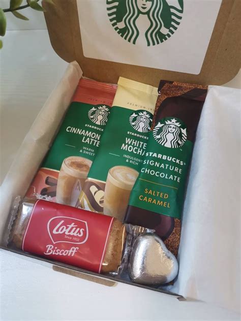 Starbucks Treat Box Starbucks Coffee Box Coffee Treat Box Etsy Uk