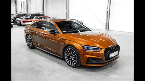 Audi A5 45 TFSI 245KM Quattro 2019 Samoa Orange Matrix LED B O