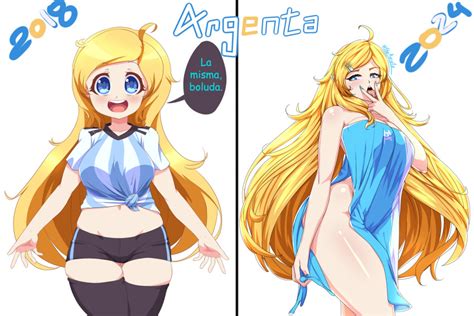 Rule 34 Argentina Big Ass Big Breasts Blonde Hair Comparison