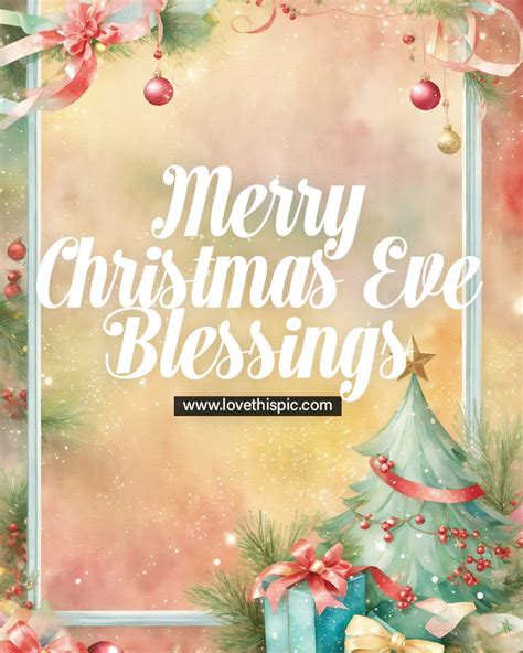 Merry Christmas Eve Blessings Pictures Photos And Images For Facebook