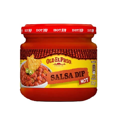 Old El Paso Salsa Dip 312g Hot 8410076420091