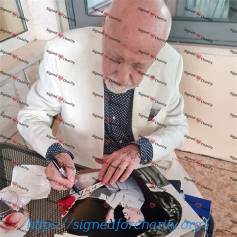 Pier Luigi Pizzi – Signed Photo – SignedForCharity
