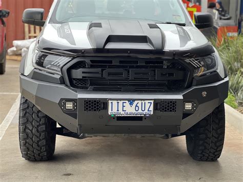 Matte Black Bonnet Scoop Hood Raptor Style For Ford Ranger 2011 2019