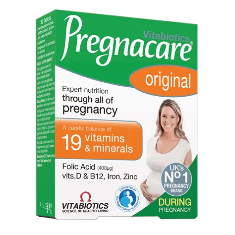 Vitabiotics Pregnacare Original 30 Tablets Pregnacare Online Shop