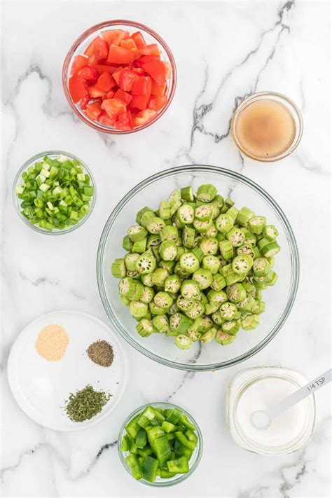 Okra and Tomatoes - Grandbaby Cakes