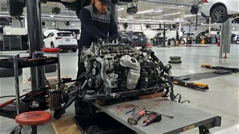 Lexus Toyota 2GR FKS Engine Teardown For Timing Chain Cover Reseal