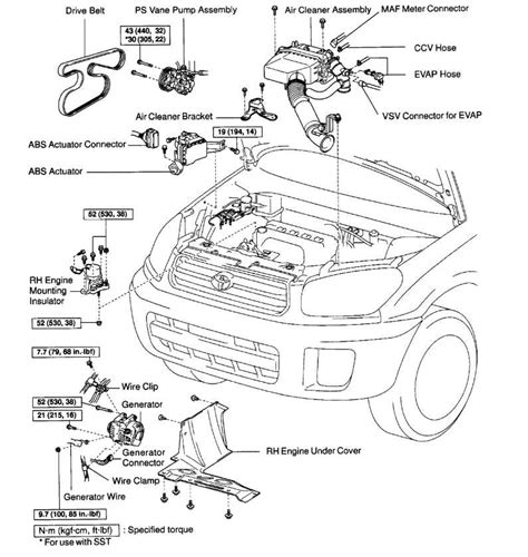 Visualizing The Inner Mechanisms Of The 2011 Toyota RAV4 A Parts Diagram