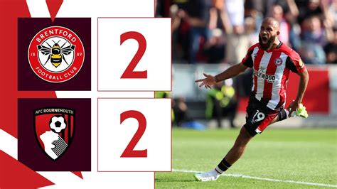 Brentford 2 AFC Bournemouth 2 Mbeumo Scores The Late Equaliser