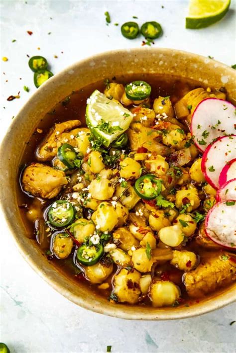 Classic Mexican Chicken Posole Recipe Chili Pepper Madness