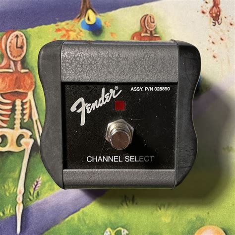 Fender Fender One Button Channel Footswitch 2019 Grayblack Reverb