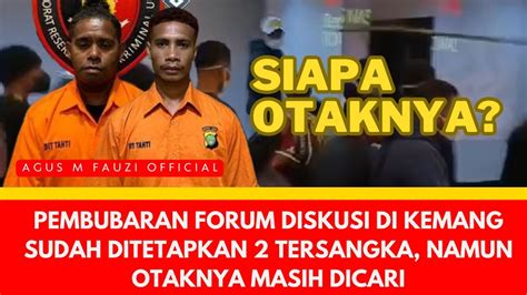 Otaknya Masih Dicari Pembubaran Forum Diskusi Di Kemang 2 Orang