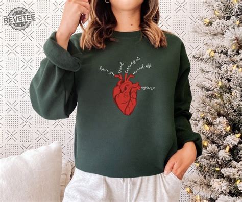 Cardiac Nurse Shirt Heart Anatomy Cvicu Sweatshirt Anatomical Heart