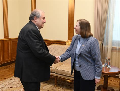 President Armen Sarkissian Received The Us Ambassador In Armenia Lynne