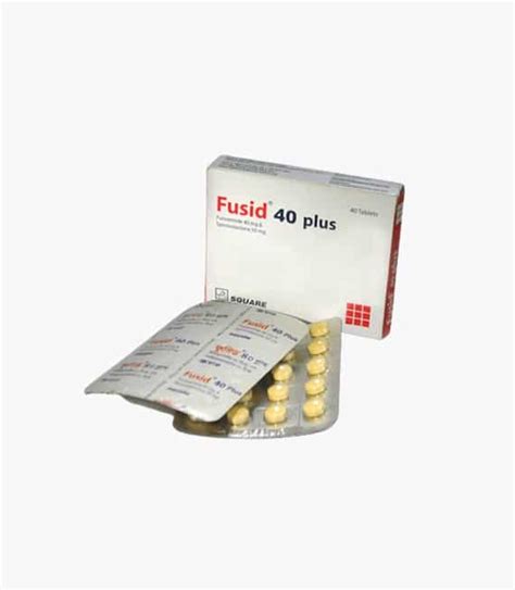 Fusid 40 Plus Tablet 10 Pcs Pharmacy Point