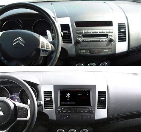 Autoradio android 12 0 Citroën C Crosser 2006 2012 ᐅ AUTO NAV