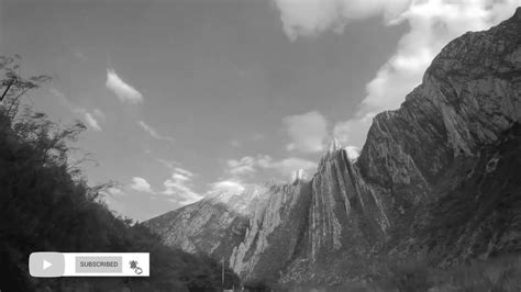 La Huasteca Black And White 4K Monterrey Driving Mexico YouTube