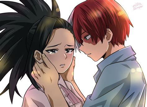 TodoMomo | Shoto Todoroki x Momo Yaoyorozu by effasempai on DeviantArt