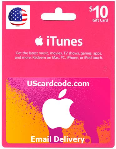 pick up iTunes gift card instant email delivery | USCardCode