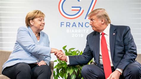 Merkel Trifft Trump Am Rande Des Nato Gipfels Politik