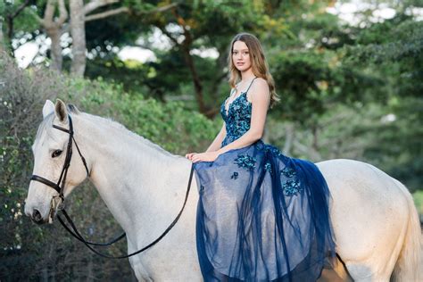 Emily Calandra Fairytale Horse And Rider Portraits — Kate At The In