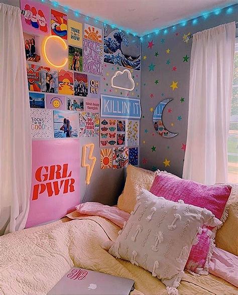 10 Vsco Bedroom Ideas For The Vsco Girl Unique Dorm Room Dorm Wall