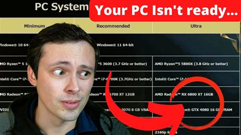 Forspoken PC System Requirements Analysis YouTube