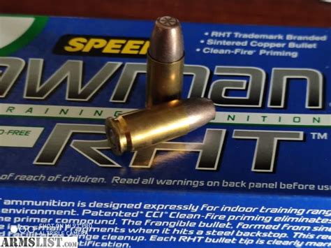 Armslist For Sale 9mm Lawman Frangible Ammo