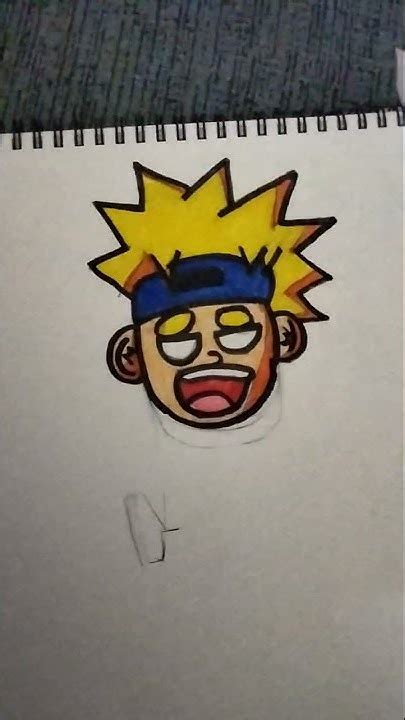 Drawing Naruto With Posca Markers Youtube