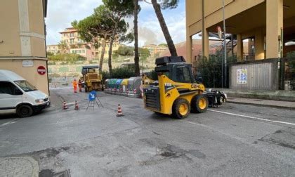 Rapallo Chiusa Al Traffico Via Galvani Per Asfaltatura Prima Il Levante