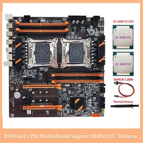 X Dual Cpu Motherboard Lga Support Ddr Ecc Memory Motherboard