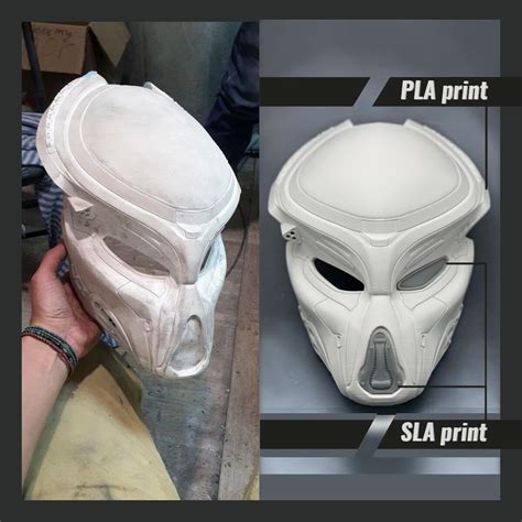 ArtStation - Fugitive Predator Mask for 3d print (Predator 2018 ...