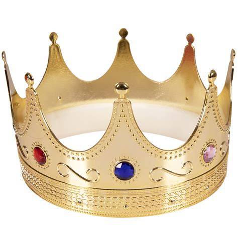 Kangaroo Regal Gold Jeweled Plastic Crown The Ultimate