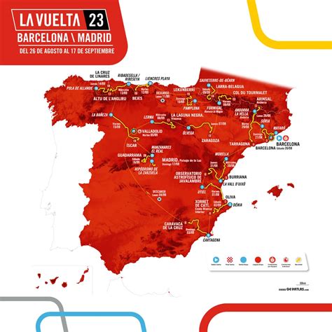 Vuelta 2024 Route Map Ricca Kathye