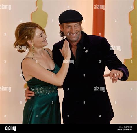 (L-R) Deanne Bray and Troy Kotsur attend the 95th annual Academy Awards ...