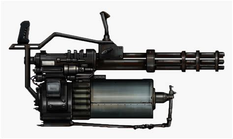 Minigun Concept Art